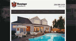 Desktop Screenshot of hunzingerconstruction.com